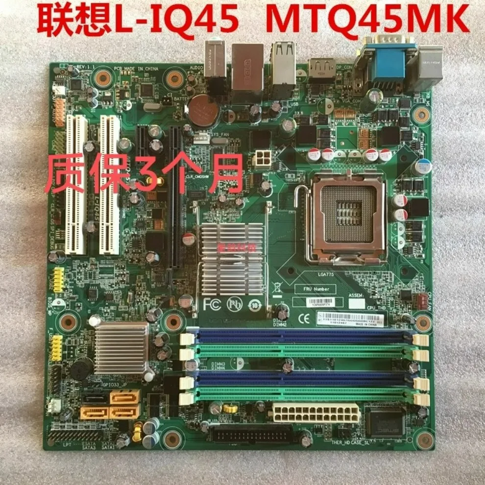 

For Lenovo M9600 M8000T M8200 main board L-IQ45 MTQ45MK 775 integrated display DDR3 Q45