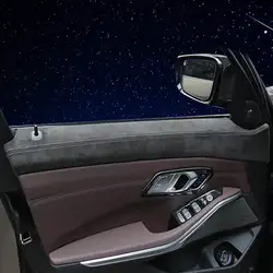 Custom in Alcantara Car Doors Panel Upper Cover for BMW 3 series G20 G28 G21 2019-2020 Accessories Car-styling Modification