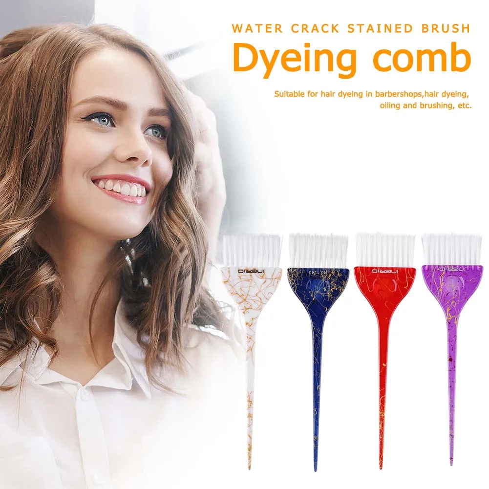 

Портативный инструмент для окрашивания волос, мини-легкие щетки для окрашивания волос, домашняя практичная расческа