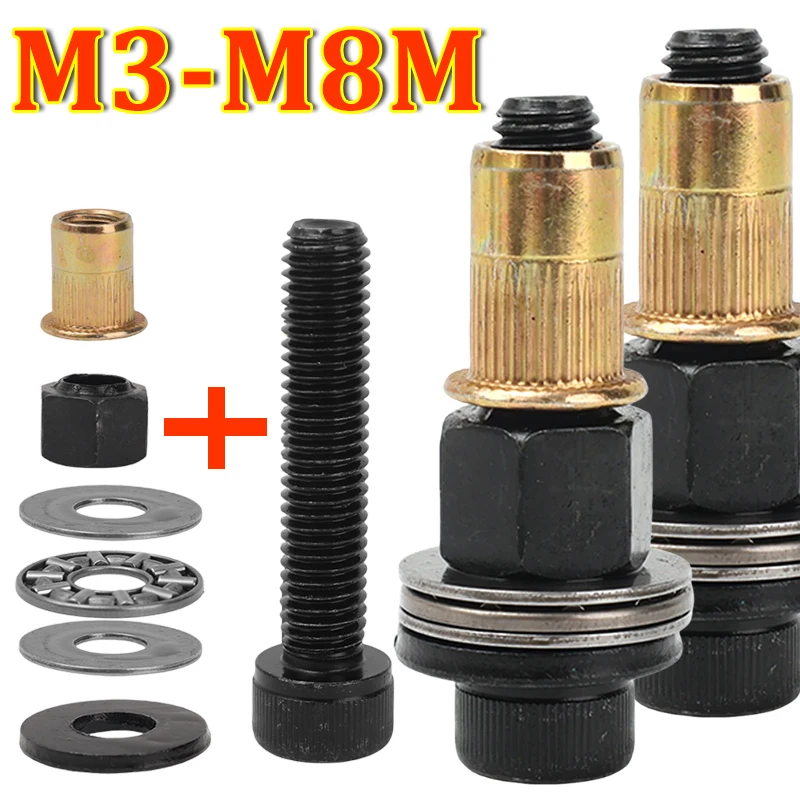 

Manual Riveting Tool License Plate Installation Riveting Head Rivet Screw Secure and Shock-Resistant Accessories M3 M4 M5 M6 M8