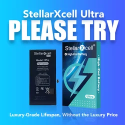 StellarXcell Battery Replacement for iPhone, Lithium PolymerBattery 7 8Plus 11 12 Mini 13Promax X XS XR XSMAX 14pro 15plus