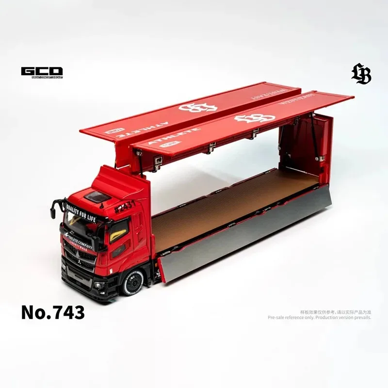 GCD 1:64 Scale LBWK Tow Truck Alloy Car Model Collection Display Toy Gifts Souvenirs - view 2