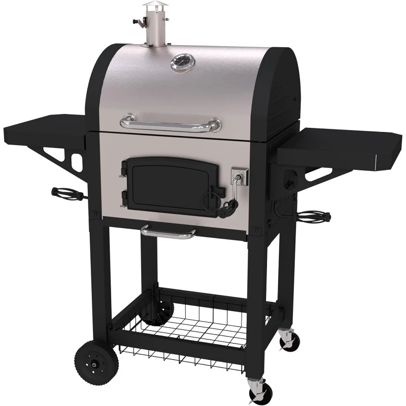 DGN405SNC-D Heavy Duty Stainless Charcoal charcaol Grill, Standard