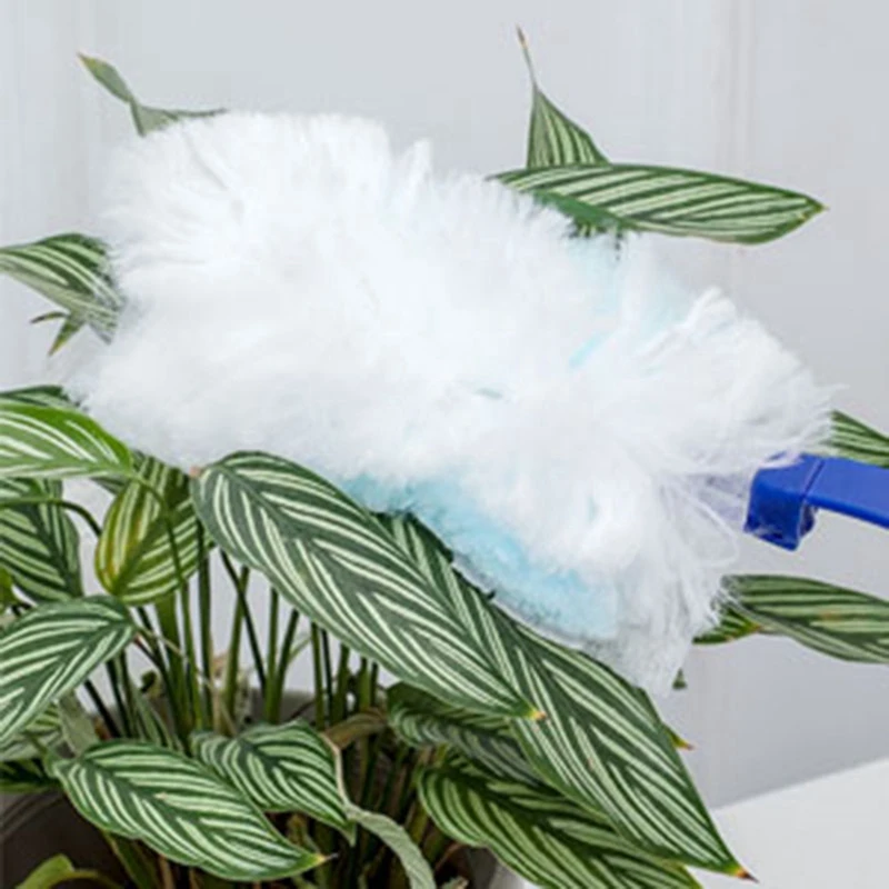 20PCS Blue  Dusters Refills For Dusters Disposable Electrostatic Duster For Cleaning Manual