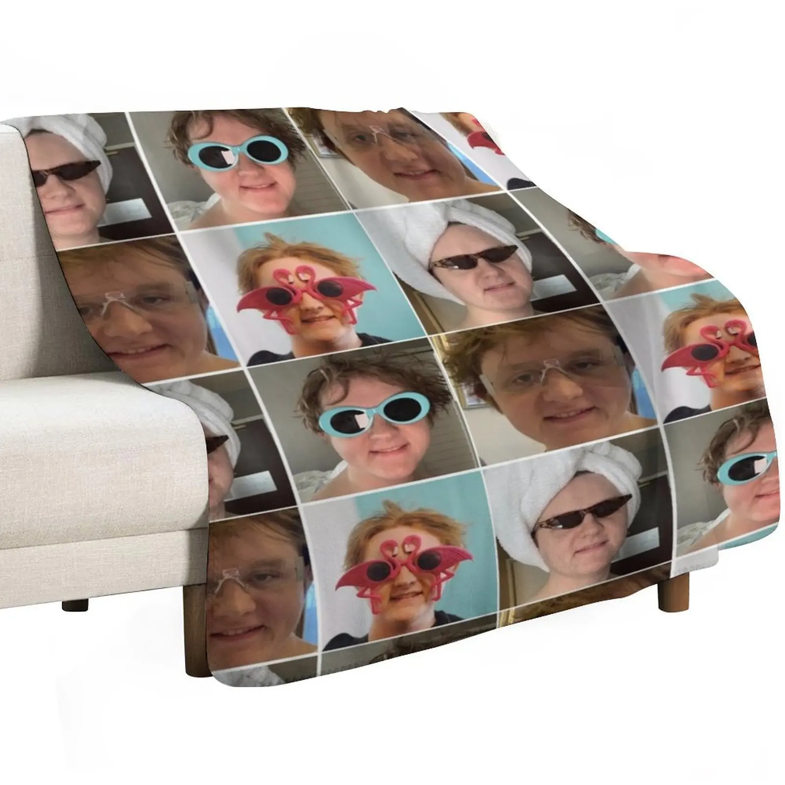 Lewis Capaldi collage Throw Blanket Travel blankets ands Bed covers Flannels Quilt Thins Blankets