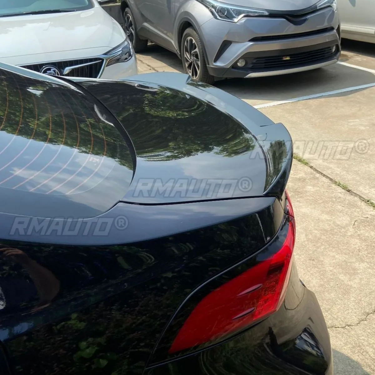

Rear Trunk Spoiler Wing Car Rear Spoiler Roof Wing Trunk Spoiler Body Kit For Toyota Allion 2021-2022 Car Accessories