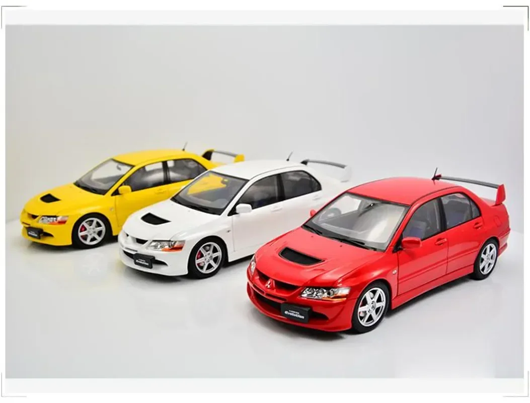 

1/18 Super A For Mitsubishi Lancer EVO 8 Diecast Car Model Kids boys girls Gifts Collection Ornament Display Red/White/Yellow