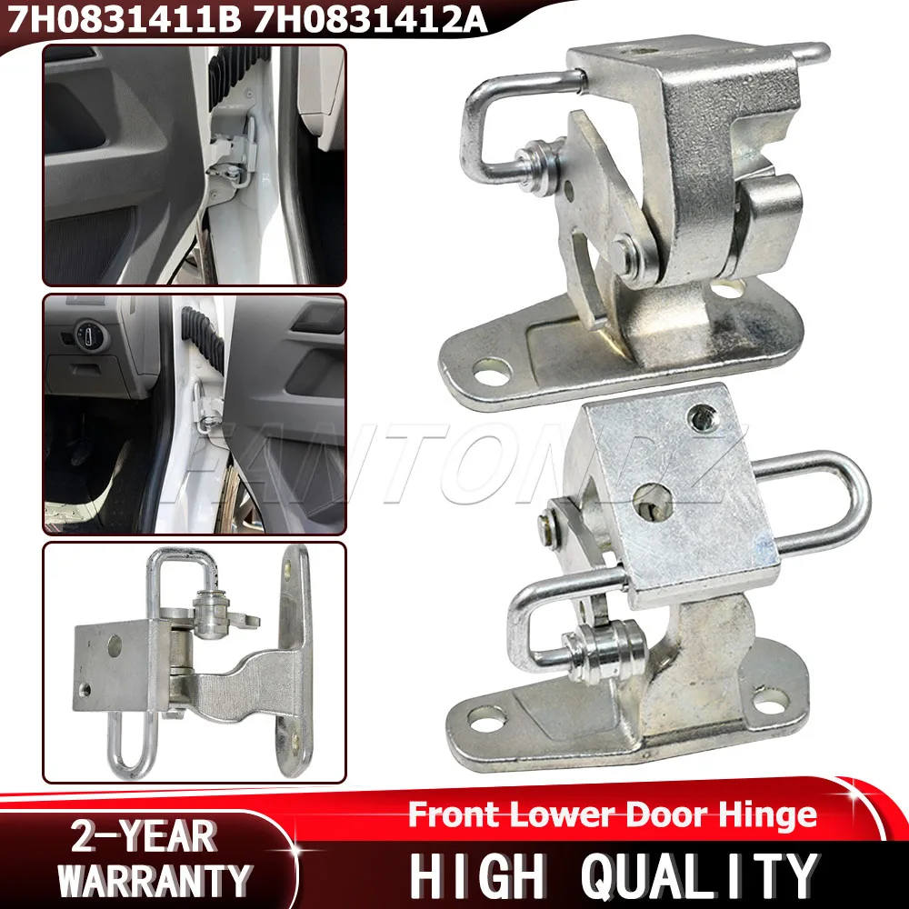 7H0831412A 7H0831411B For VW Transporter&Caravelle T5 T5.1 T6 T6.1 Front Lower Door Opening Closing Hinge 7E0831411D 7E0831412D