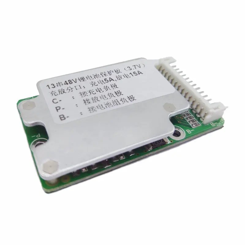 48V 13S BMS PCB Balance Board Electric Bicycle 54.6V Lithium Ion Battery Electric Bicycle 18650 Protection Lithium Battery