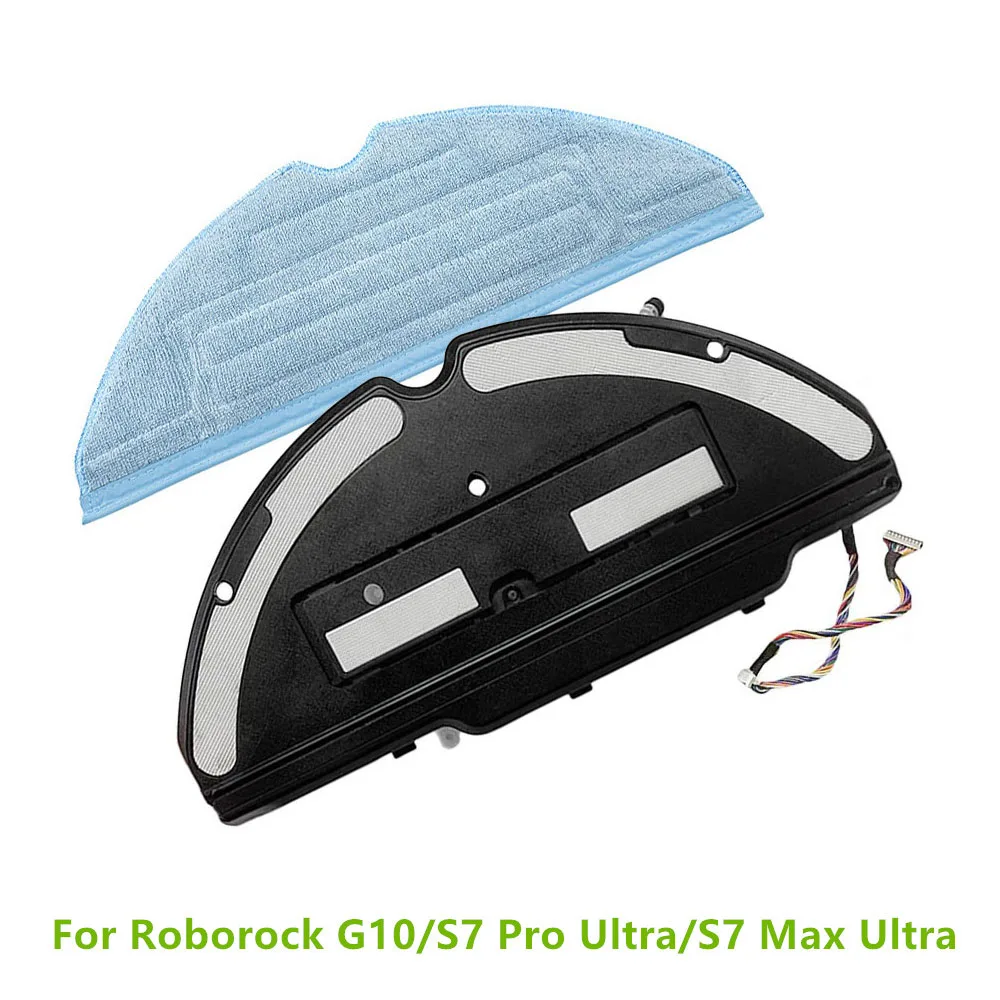 

Для Roborock G10 Вибрационный моющий модуль Швабра тряпка для Roborock S7 Pro Ultra/S7 Max аксессуары для ультра-пылесоса