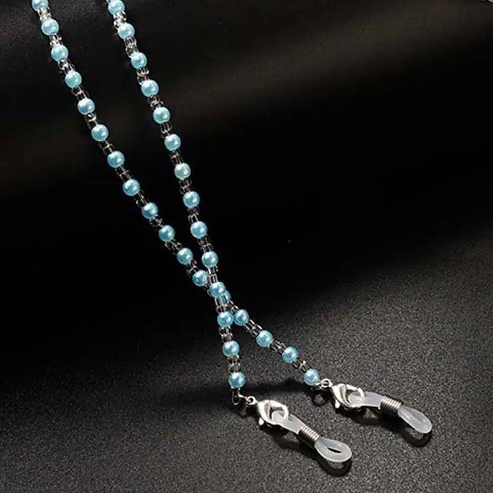 넥 스트랩 스트링 크리스탈 마스크 끈 선글라스 체인 안경 코드 안경 체인 마스크 체인 비즈 안경 체인