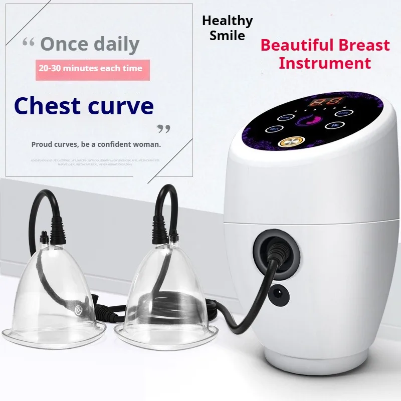 تكبير الثدي التمثال تعزيز مضخات الأرداف رافع كوب فراغ العلاج رفع كولومبي آلة مدلك الثدي أكبر #4