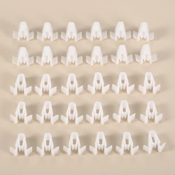 30Pcs Car Rear Hatch Door Side Garnish and Front Body Pillar Garnish Moulding Clip Fit for Toyota Lexus 90467-09204 Camry Nylon