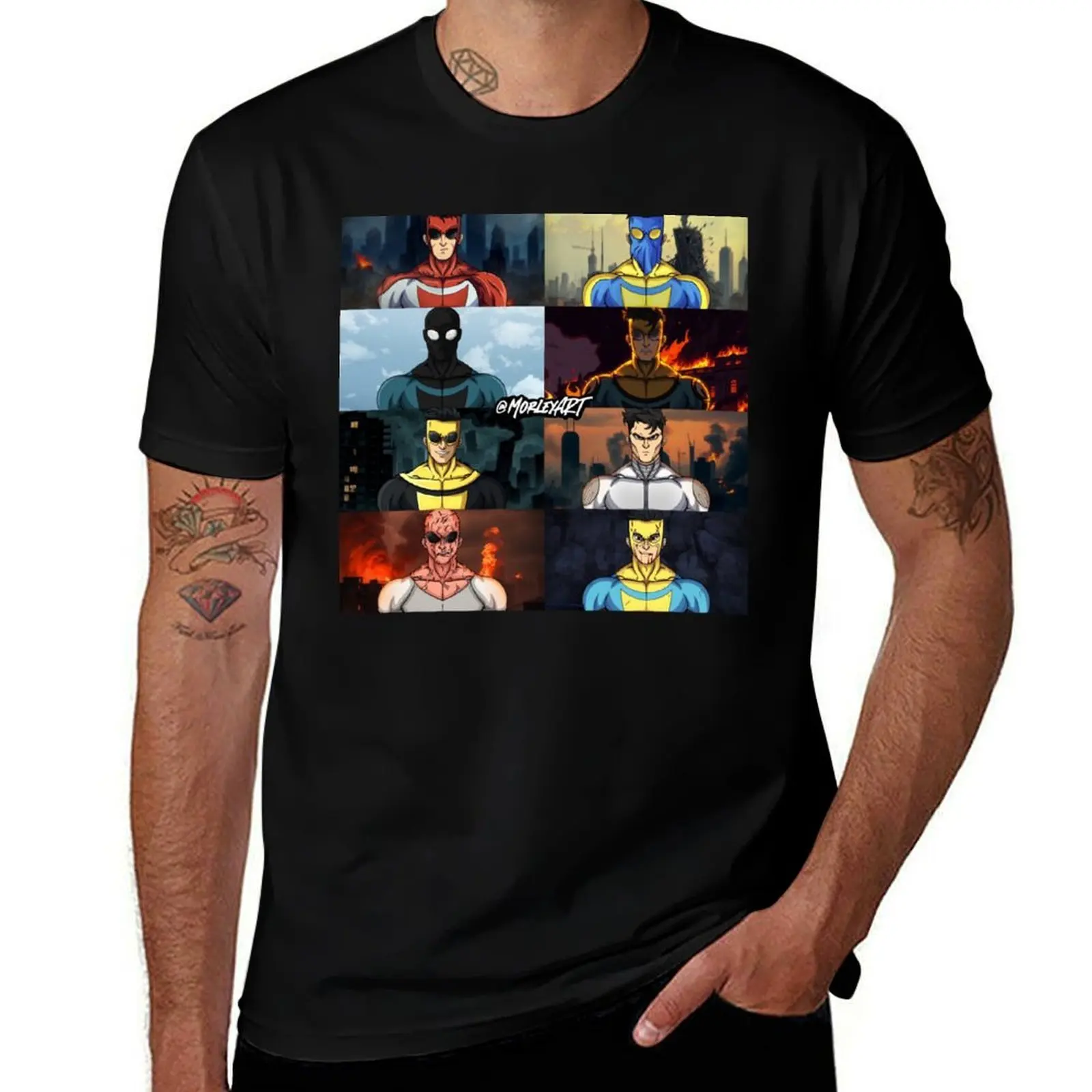 

Invincible Variants T-Shirt Aesthetic clothing Luxury man anime tshirt basketball graphic tees T-shirt men