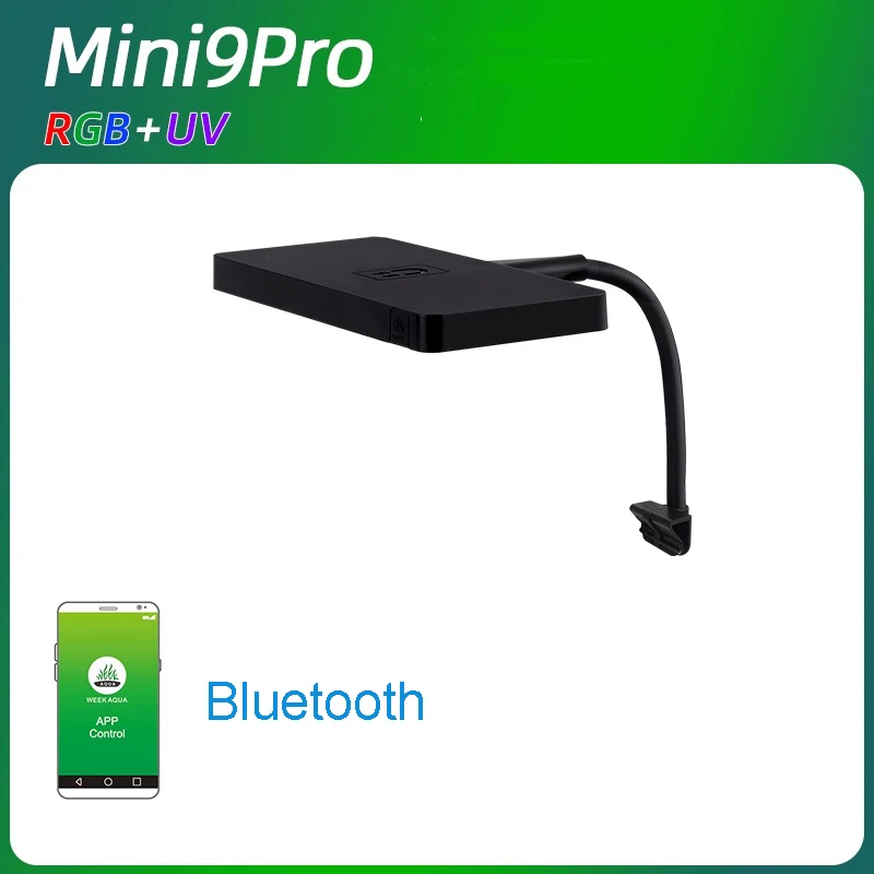 Lamp Mini9pro Magnetic Clamp Led Light RGB UV Aquariums Full Spectrum Holder Fish Tank Accessories Supplies Decoration view 5