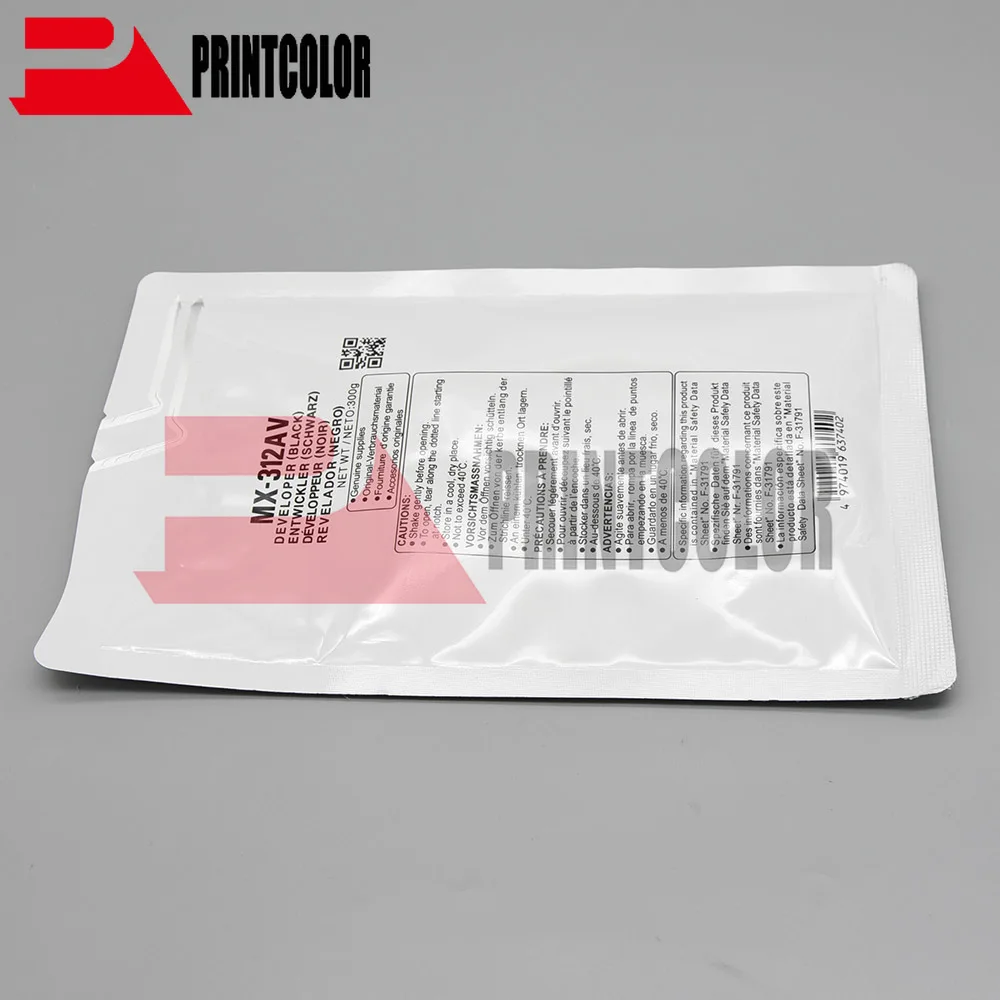 MX312 Developer Powder suitable for Sharp MX M260 M310 M264 M314 M354 Compatible 300g/bag