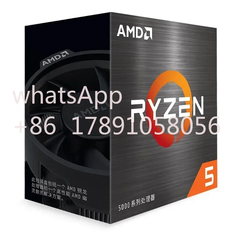 AMD Ryzen R5 5600 boxed CPU 6 cores 12 threads 3.5GHz 65W for B450M/B550M main board