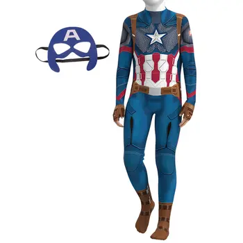 復仇者聯盟超級英雄集結 男孩成人角色扮演服裝 氨綸材質 鋼鐵人 美國隊長 死侍 蜘蛛人 猛毒 金鋼狼 10 最佳銷售 鋼鐵人角色扮演 - №6
