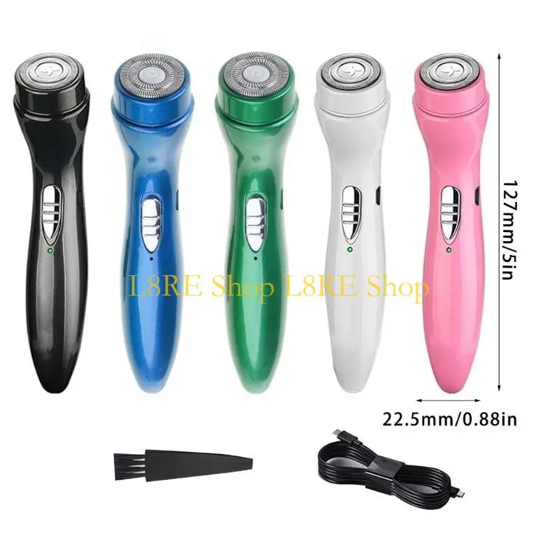 L8RE Electric Shaver for Quick and Effective Shaving Portable Miniature Travel Razors