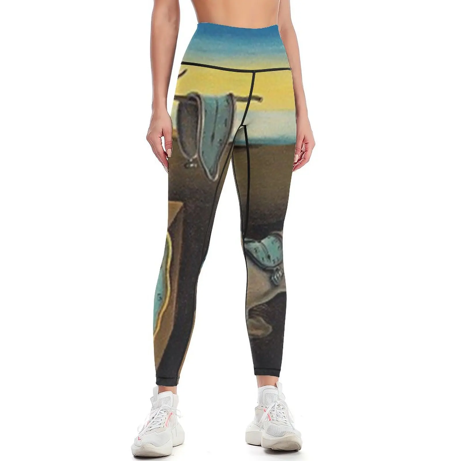 

Salvador Dali The Persistence of Memory Leggings trousers workout clothes for sports for sports shirts gym Womens Leggings