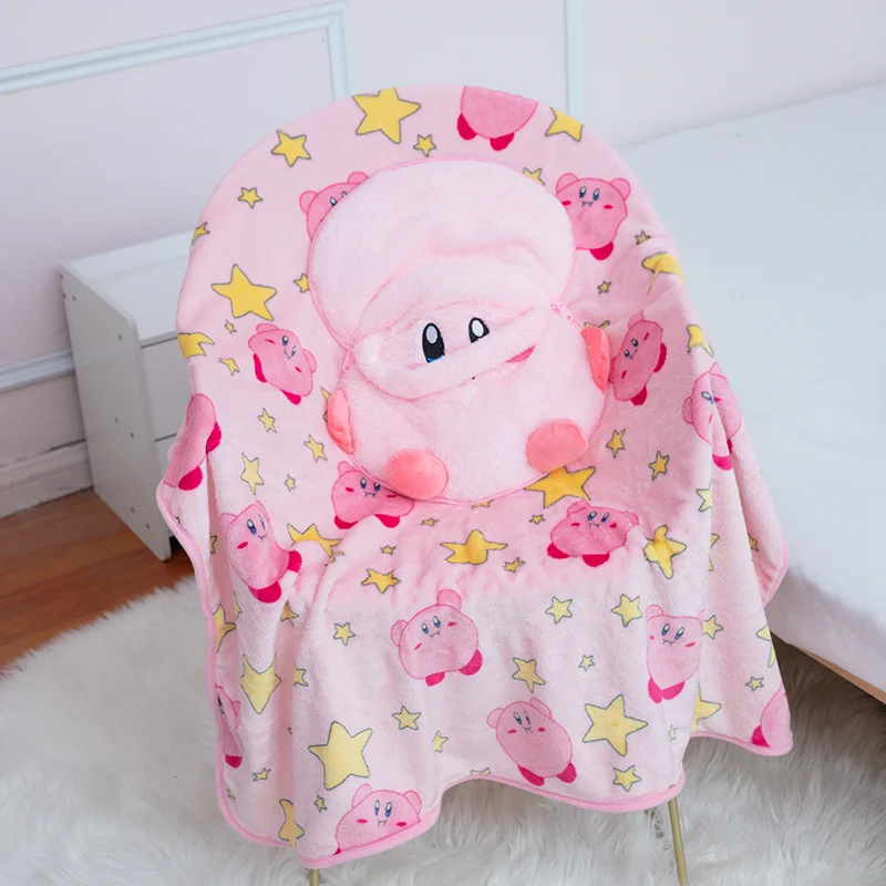 

Детские куклы, подушка Kirby, летнее офисное легкое одеяло для сна, милый домашний декор, мягкие игрушки, хобби, подарок для детей