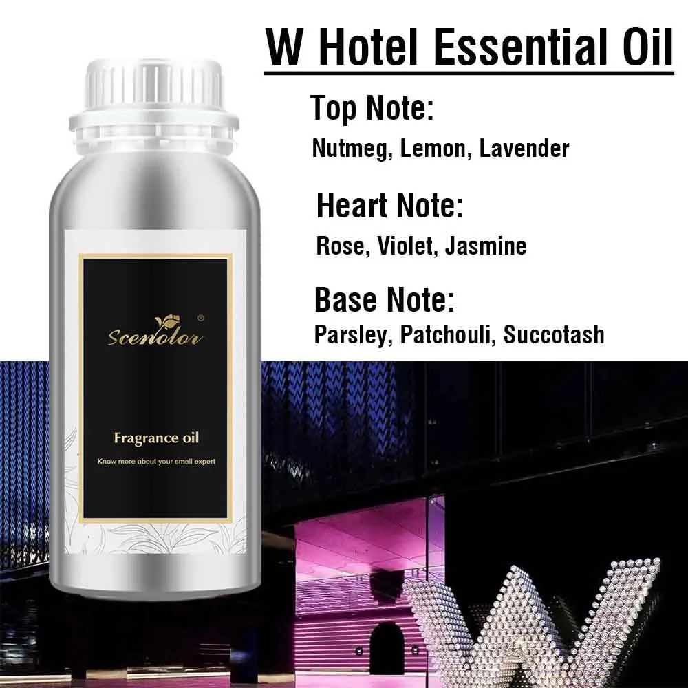 

500ML Perfume Essential Oil W Hotel Long Lasting Fragrance Oil For Home Hotel Office Aromatherapy Machine Diffuser Aroma Oil