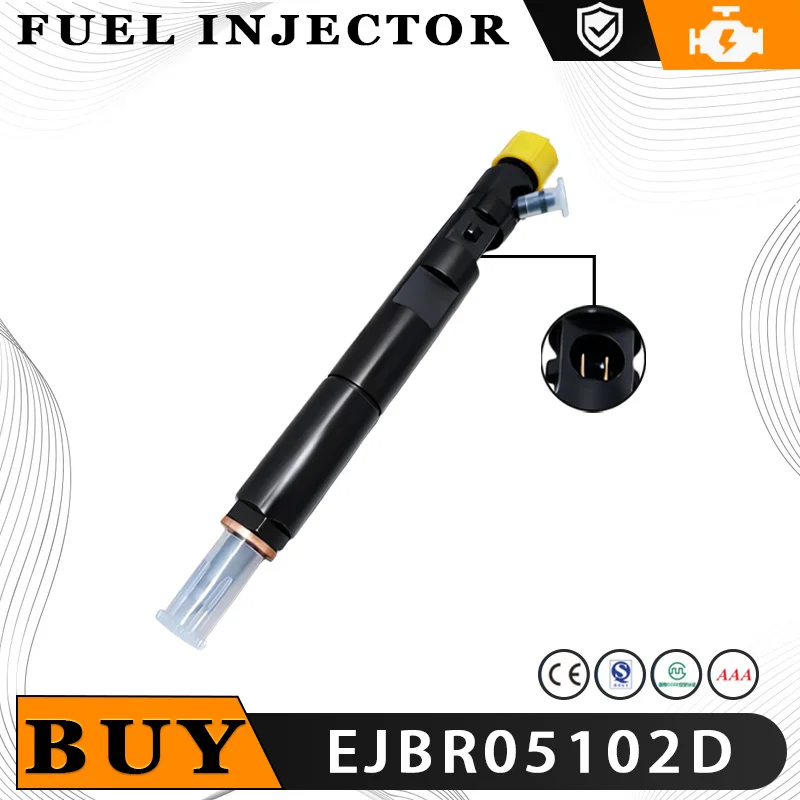 EJBR05102D Automotive Common Rail Euro III Injector High Pressure Diesel Injection Unit Accessories Suitable For Delphi LH1842