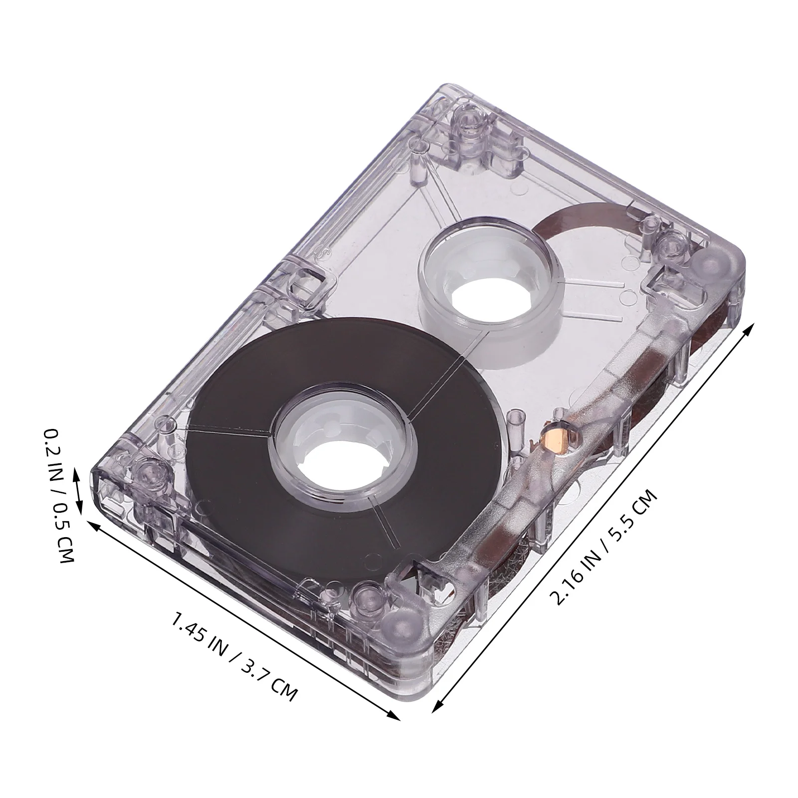 오디오 녹음, 음악 인터뷰, 연설, DIY 창작 프로젝트, 음성 메시지, 개인화를 위한 60분 클리어 블랭크 카세트 테이프
