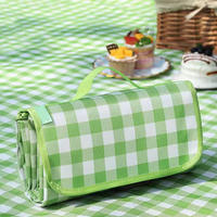 Picnic Blanket Beach Mat 150x200cm 200x200cm Sandproof Waterproof Camping Blanket Portable Travel Outdoor Indoor Family BBQ