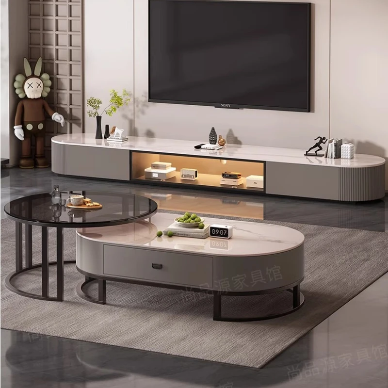 Film Supporti TV minimalisti Design di lusso Film nordici Supporti TV Console di intrattenimento Cassettiere Legno Suporte Para Mobili TV