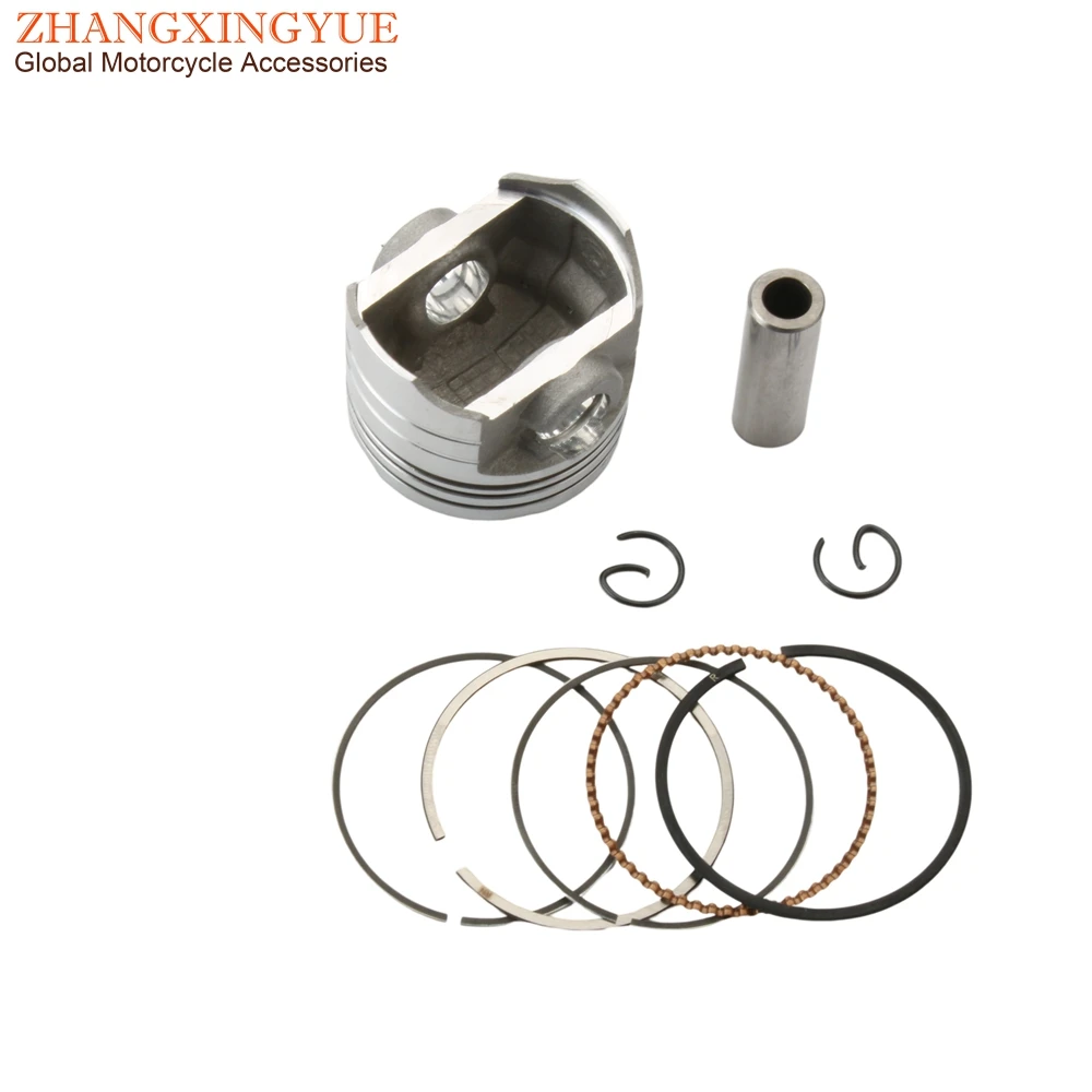 Scooter 38mm Piston Kit For Yamaha YW50FX Zuma XC50 Vino BX50 Gear CE50 Jog NS50F Aerox 4 XF50 50cc 4T 5ST-E1631-00 10B-E1603-00