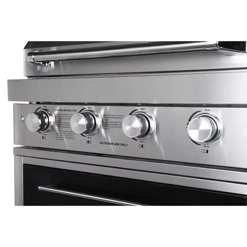 Modern Kitchen Barbecu Grill 4 Burner