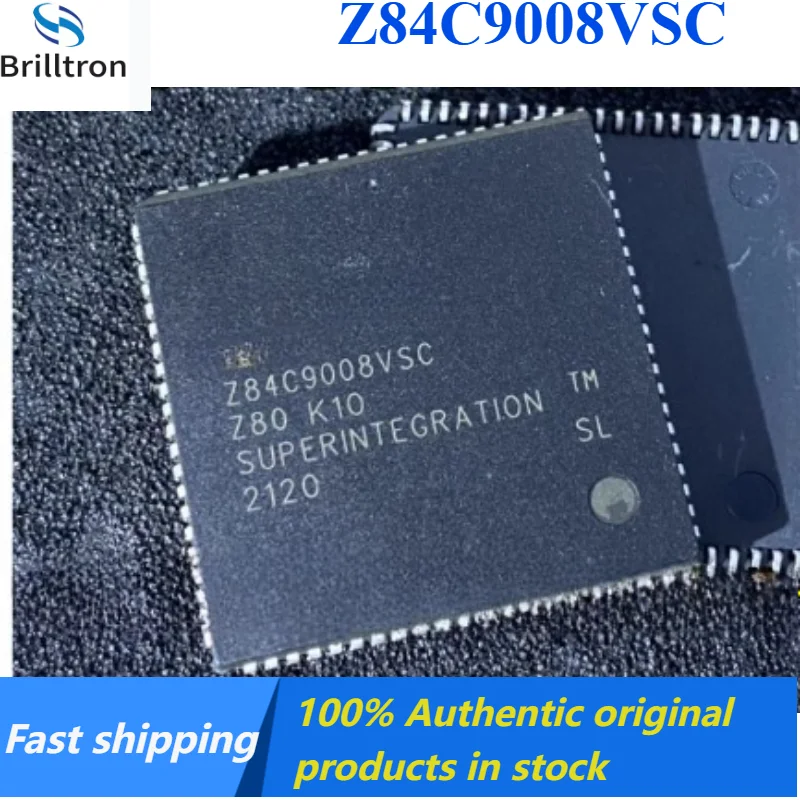 1-5PCS 100% New Z84C9008VSC PLCC84 Microprocessor Multifunctional Peripheral Device Brand New Original in Stock , Fast Shipping.