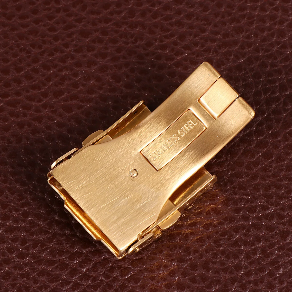 

1PC 22mm Steel Watch Strap Connection Buckle Stainless Steel Solid Buckle Sturdy Watch Band Clasp Delicate Watch Accessories for