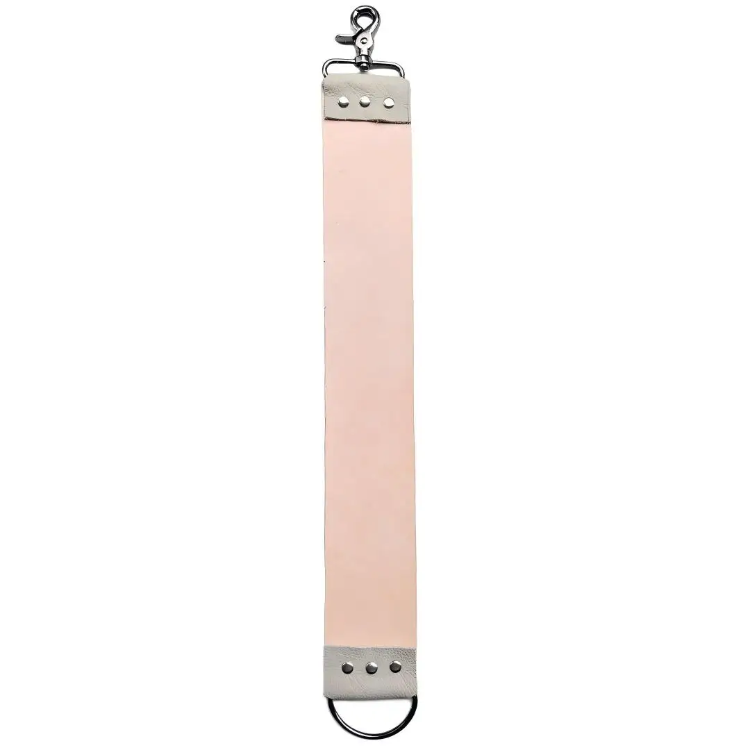 Approx 2.5mm thickness Professional Dual-Sided Leather Strop Belt for Straight Razor Shave  Sharpening and Polishing