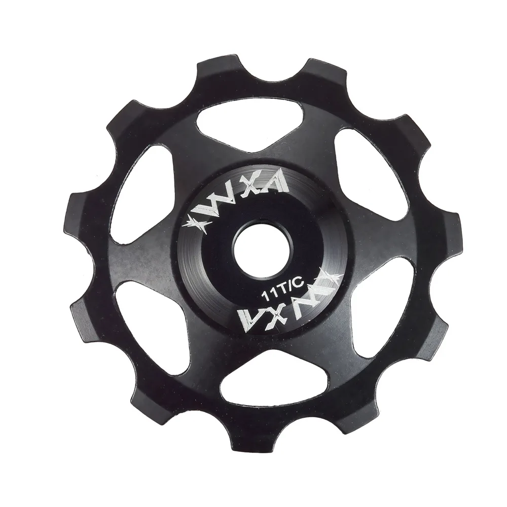 1 PCS Mountain bike guide wheel road bike 11T 13T aluminum alloy back drawn metal bearing Perrin