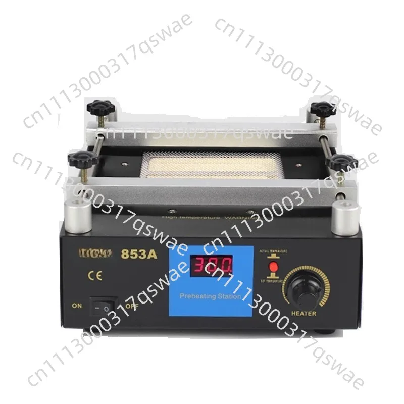 853A 450W Digital Preheat Soldering Station High Power 220V BGA Rework Station PCB Desoldering IR Preheating Station