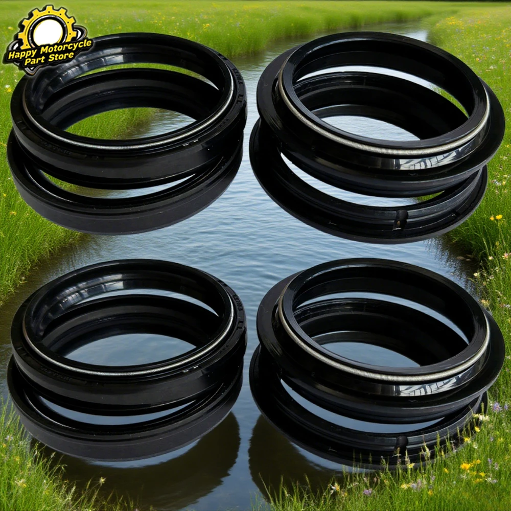 

2pc/4pc 43x52.9x9.2/11.4 43x53x8/9.5 41x53x10.5 41x54x11 42x54x11 43x53.1x11 43x54x11 43x55x11 47x58x11 48x58x11 Dust Oil Seal