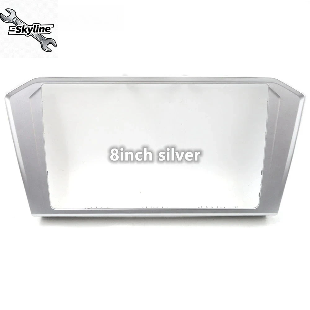 For B8 MIB Silver Black Host Multimedia Display Screen Plastic Frame 3GD 858 069 A B C