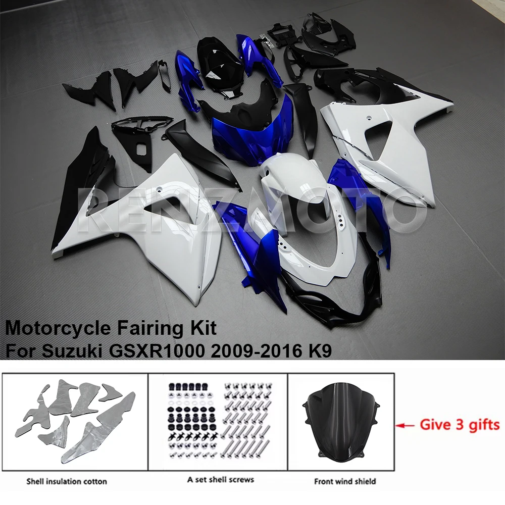 

Комплект обтекателей для мотоцикла, комплект кузова из пластика для Suzuki GSXR1000 GSX-R1000 2009-2016 K9, Аксессуары для кузова