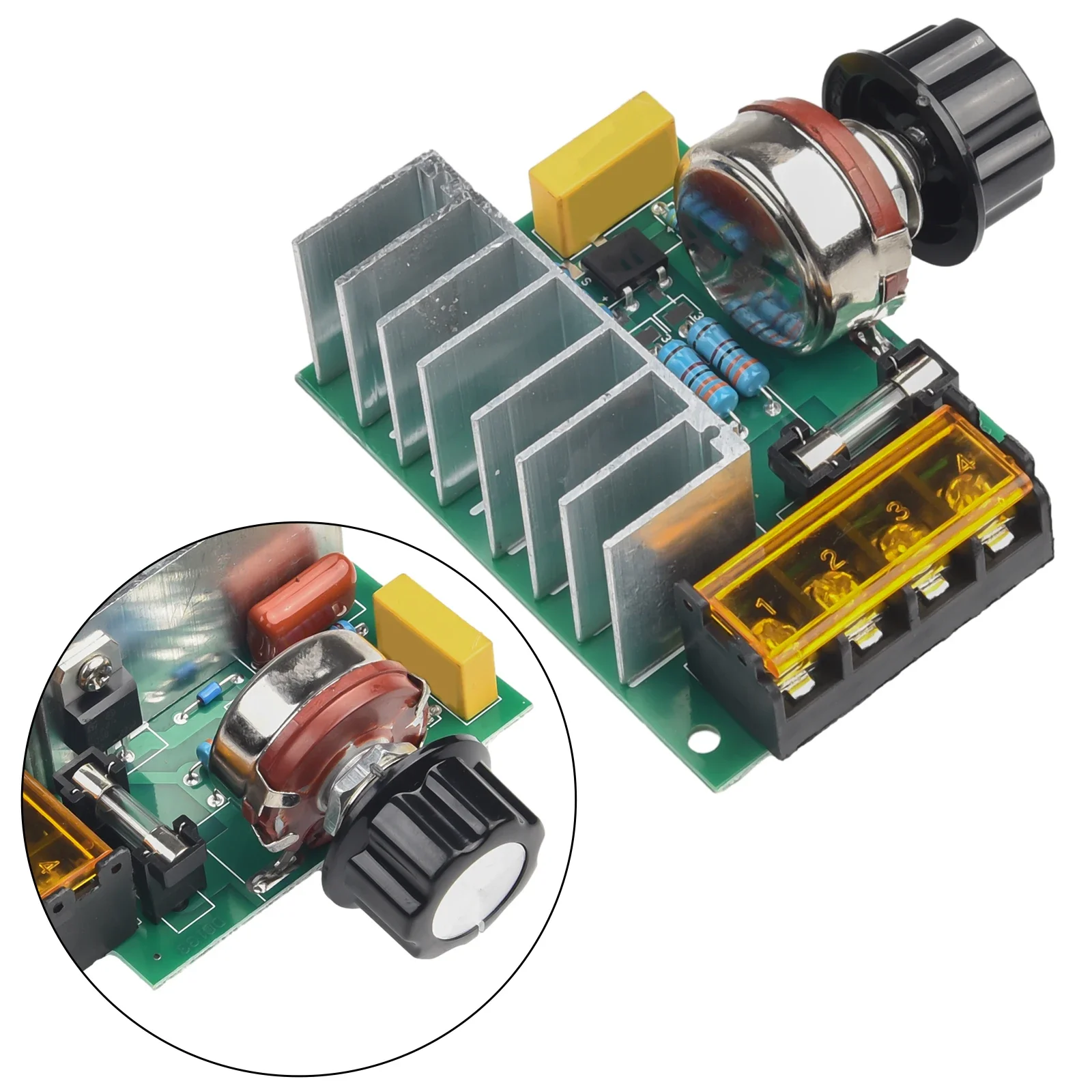 Contrôleur de vitesse de moteur réglable, technologie de contrôle, gradateurs de gradation, tension, thermostat Sochi, 4000W, 220V, AC 999