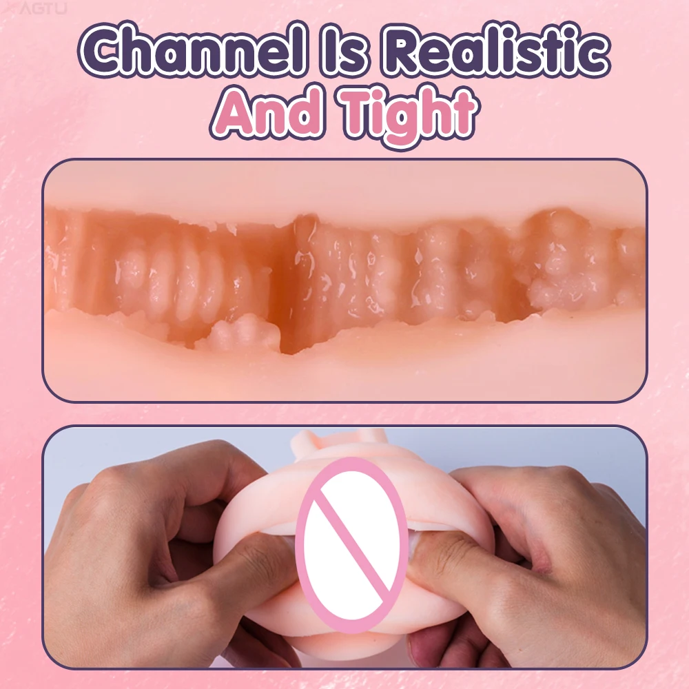 لينة سيليكون ذكر جهاز استمناء جيب كس التحمل ممارسة النقل ذكر الاستمناء منتجات الكبار لعبة الجنس للرجال