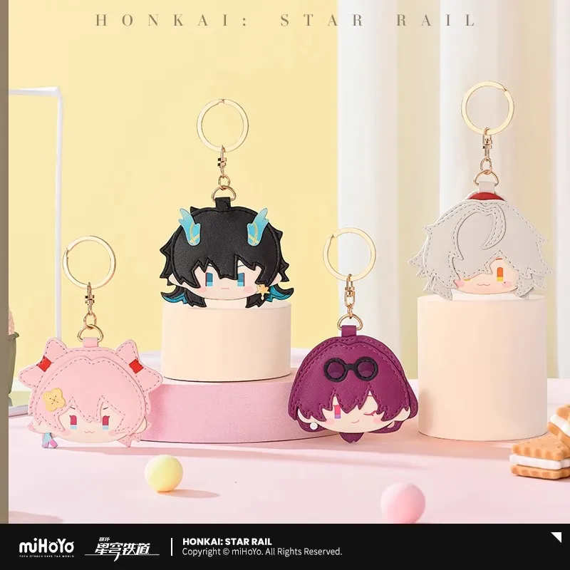 

[Подлинный] miHoYo Game PU Подвеска Honkai Star Rail 7 марта Цзин Юань Kafka Dan Heng Аниме Брелок Аксессуар Косплей Рождественские Подарки