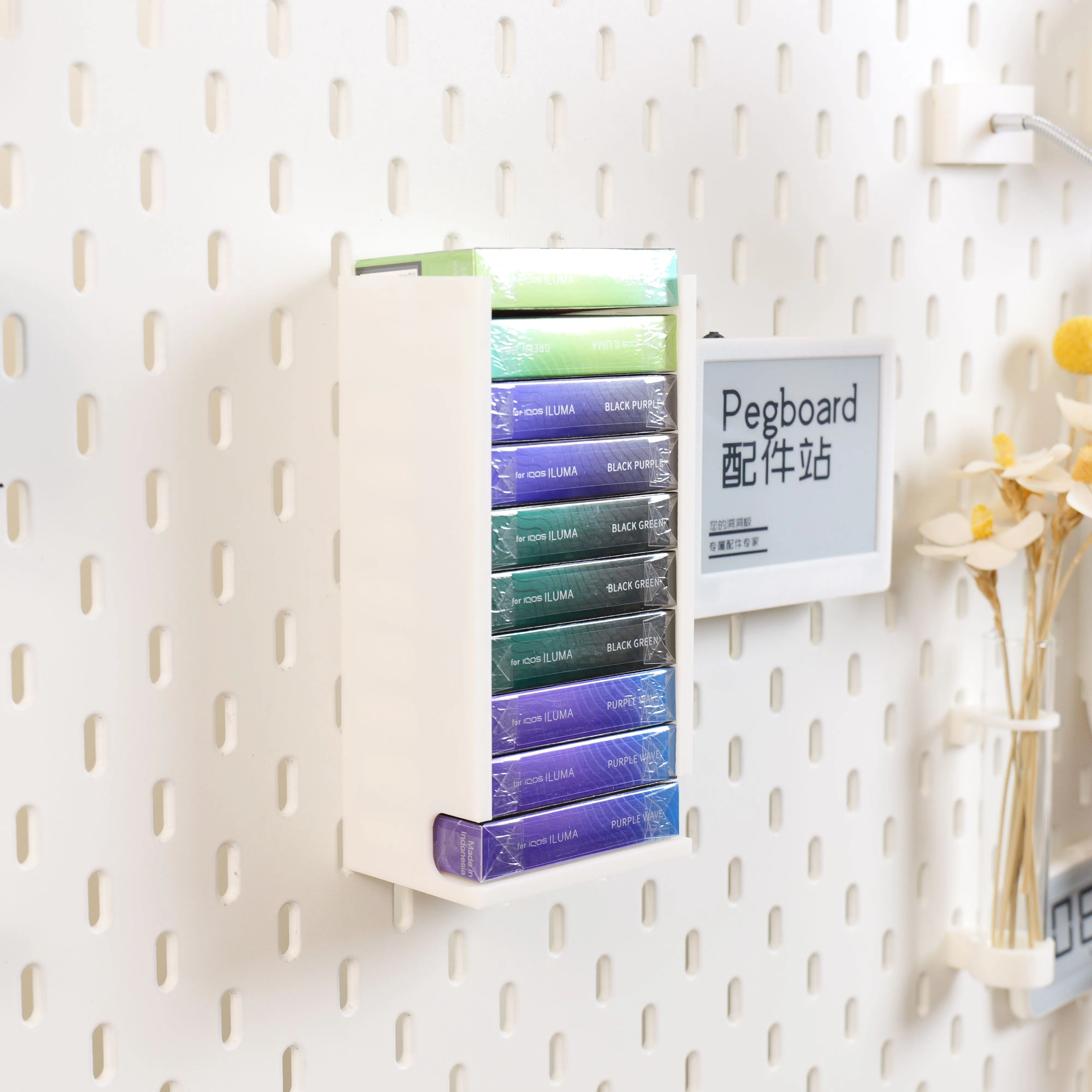 

3D-печать для Skadis Pegboard Аксессуары Iqos Iluma Terea Holder
