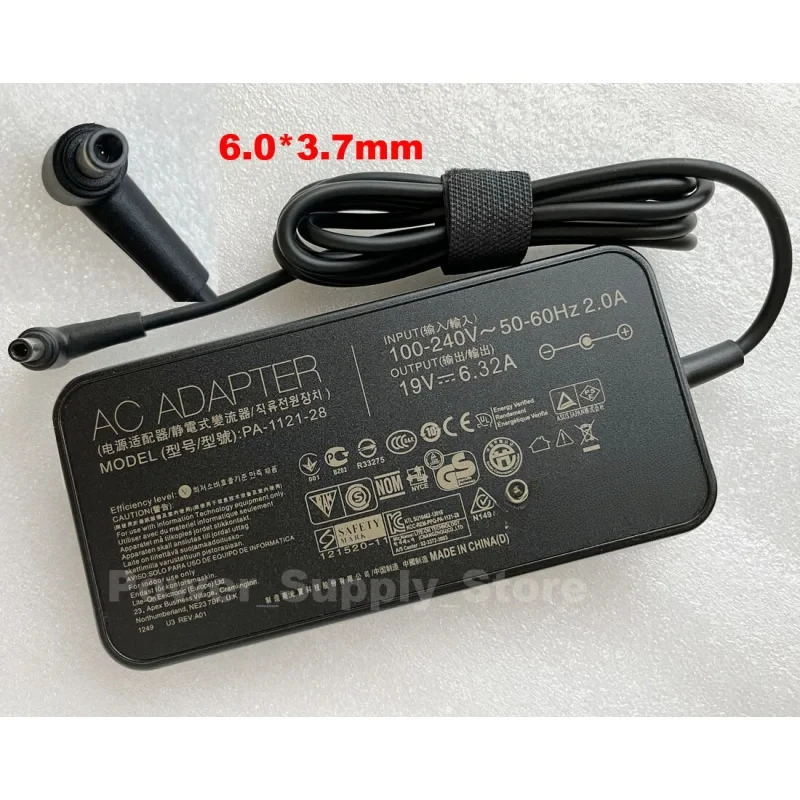 

Зарядное устройство переменного тока мощностью 120 Вт для Asus TUF Gaming FX505 FX505GD FX505DY, блок питания