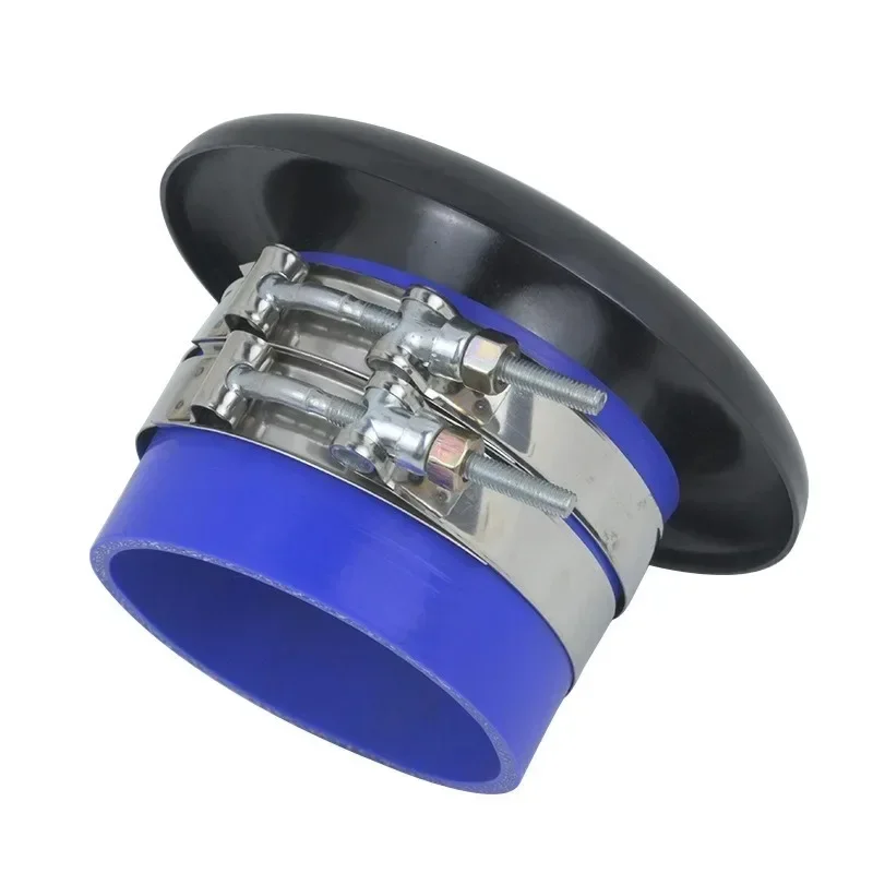 Per auto da 4 pollici Bellmouth Velocity Stack Adattatore presa d'aria Turbo Horn Tone presa d'aria Turbo Horn con tubo da 4 pollici