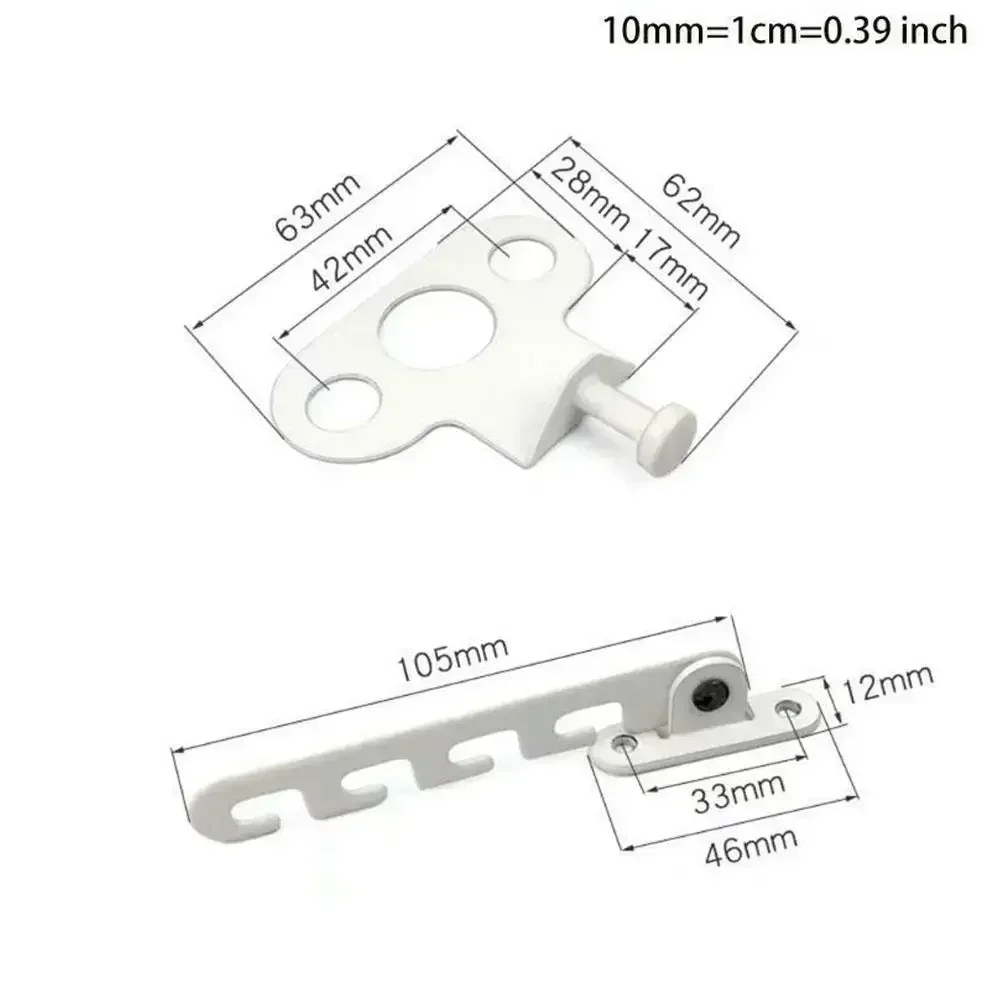 Window Support Wind Hook Latches Stainless Steel  Limiter Latch Wind Brace Stay Position Stopper Heavy Duty Gusset Fixed