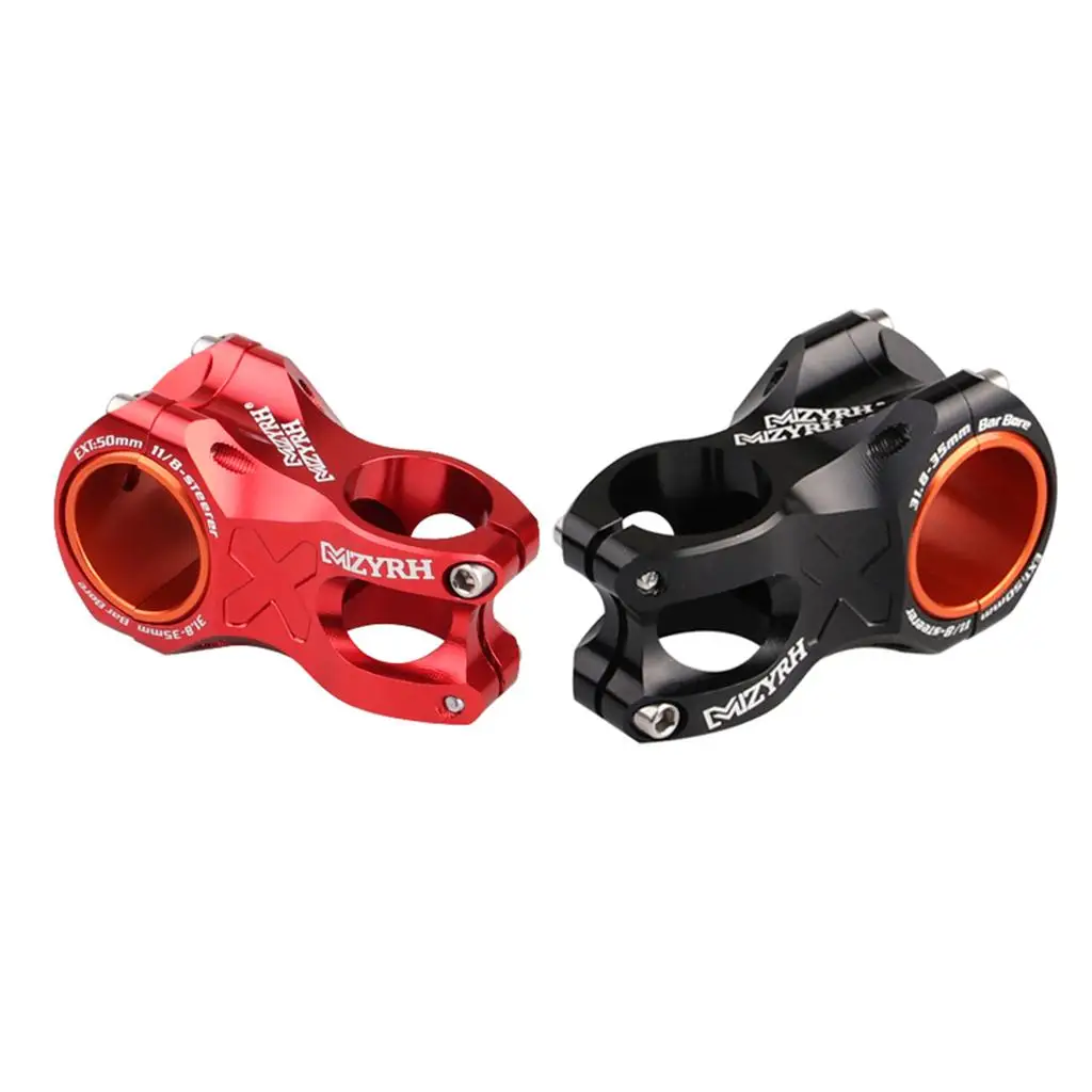 Universal Mountain Bike Stem, 1-1/8 Short Handlebar Stem, Suitable for Modified, DIY, Upgrade The Bike (2 Colors Optional)