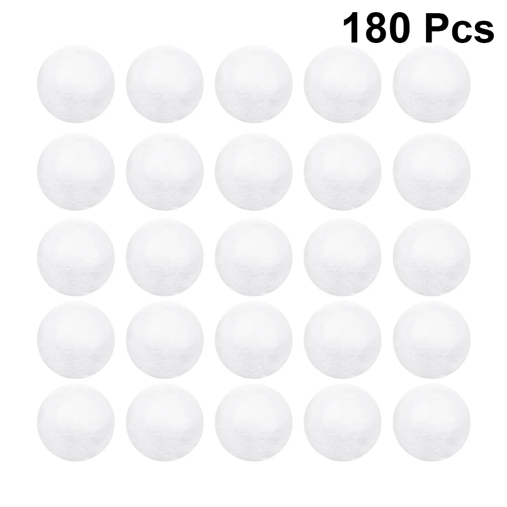 

15pcs 10Cm Foam Ornament Balls White Craft Ball For Kids Diy Ornament Children Art Ball Project Decorative Props