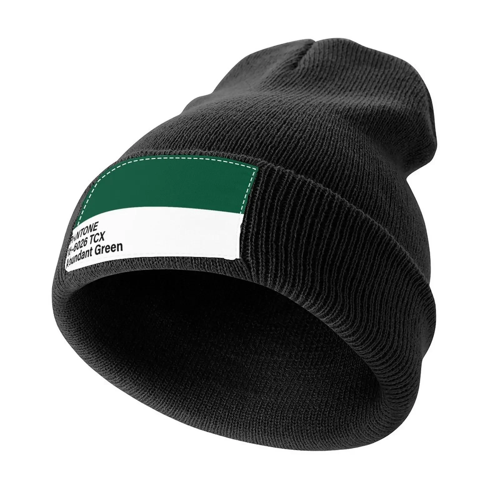 

PANTONE 18-6026 TCX Abundant Green Knitted Cap Ball Cap Gentleman Hat Hats For Women Men's